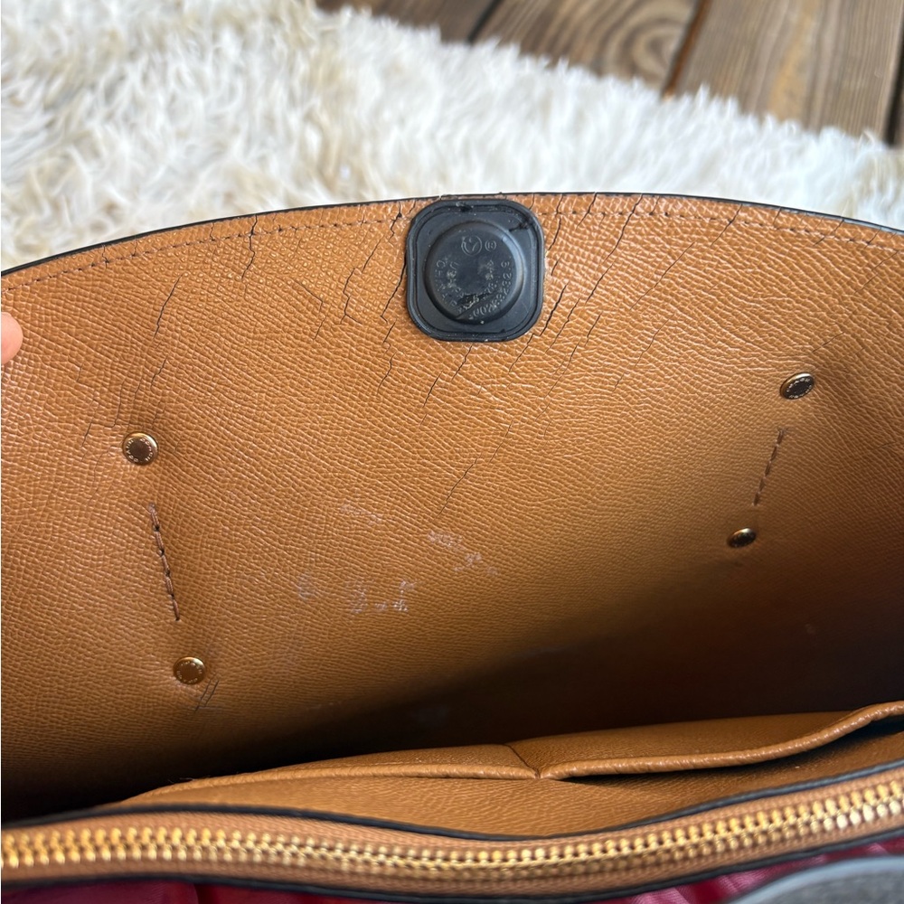 Coach Charlie Carryall Black Pebbled Leather Tote | 25137 | Hangtag | GUC - Picture 11 of 16